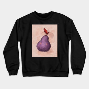 Purple Pear Crewneck Sweatshirt